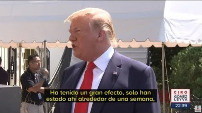 ¿Cuántas veces ha felicitado Trump a México por migración? | Noticias con Ciro Gómez Leyva