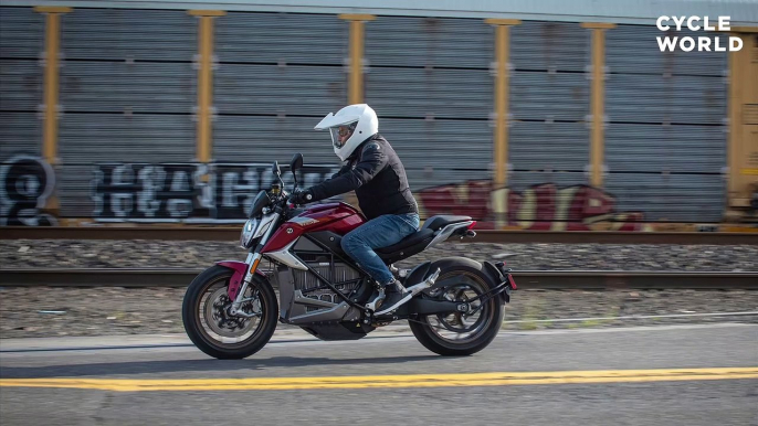 2020 Zero SR/F Electric Motorcycle First Ride