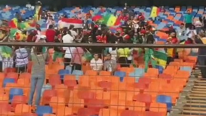 Senegal-Ouganda : Les supporters des Lions prêts dans les tribunes