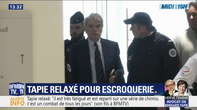 Bernard Tapie est relaxé pour escroquerie dans l'affaire de l’arbitrage controversé