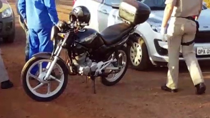 Motociclista sofre queda às margens da BR-369 e Siate é mobilizado