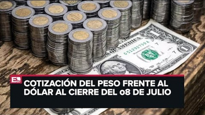 Así cerró el peso frente al dólar