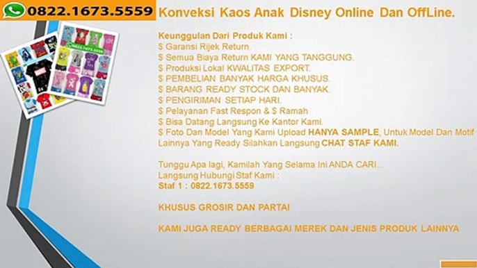 ASLI…!! WA 0822.1673.5559, Distributor Fashion Anak Merk Disney