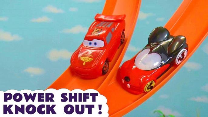 Hot Wheels Race Off with Disney Pixar Cars 3 Lightning McQueen vs Transformers Bumblebee and PJ Masks in this Family Friendly Toy Story Full Episode