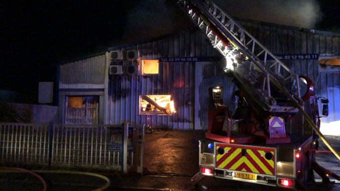 Ille-et-Vilaine. Une entreprise ravagée par le feu