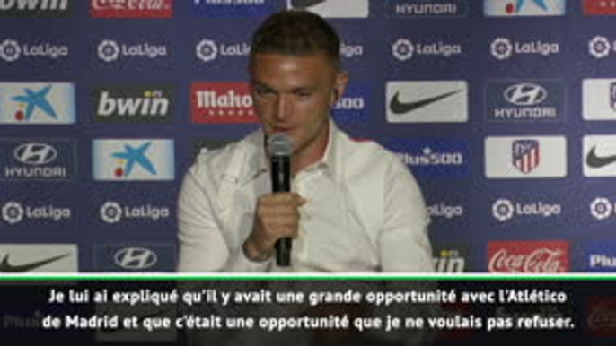 Atlético - Trippier : "C'était une opportunité que je ne voulais pas refuser"