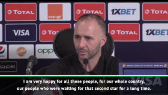 Belmadi hails 'unbelievable' Algeria win