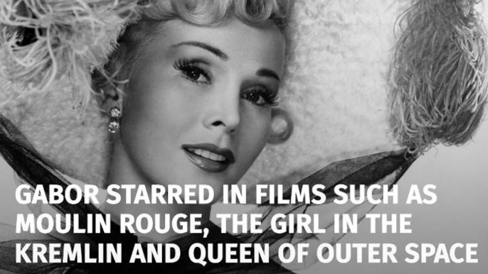 Zsa Zsa Gabor dies aged 99