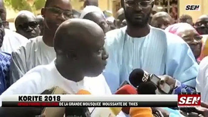 L’unité tant prônée par le président Idrissa SECK autour de l’équipe nationale