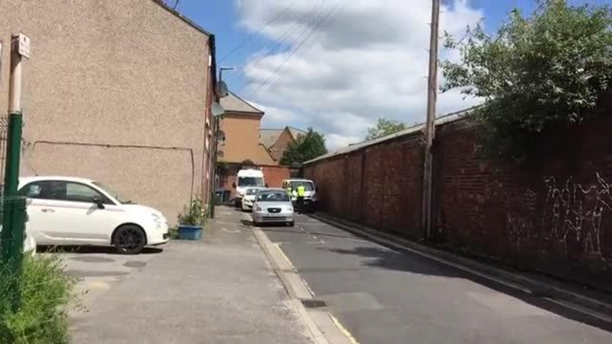 Marsden Street incident in Chesterfield