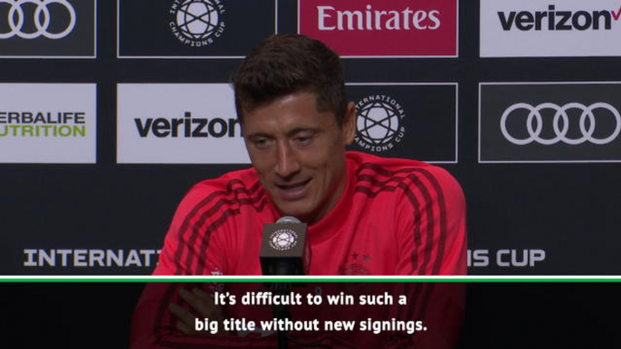 Bayern need more big signings to win the Champions League- Lewandowski