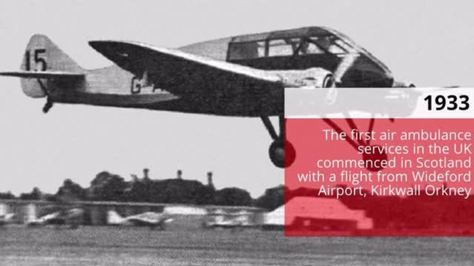 A brief history of air ambulance service