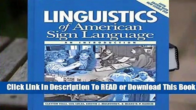 Linguistics of American Sign Language - an Introduction