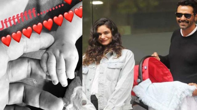 Arjun Rampal & Gabriella Demetriades share sweet glimpse of their newborn son | Boldsky