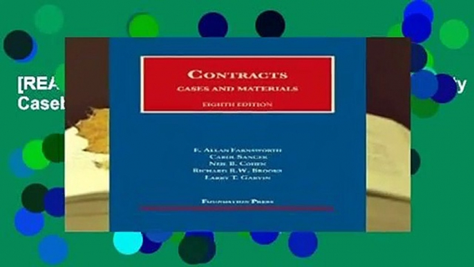 [READ] Cases and Materials on Contracts (University Casebook Series)