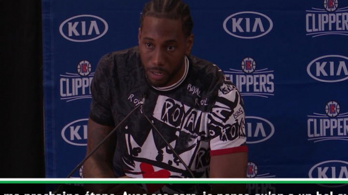 Clippers - Kawhi Leonard : "On peut écrire l'histoire"