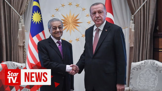 Dr Mahathir starts official visit in Turkey