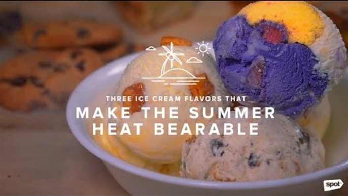 WATCH: Three Ice Cream Flavors That Make the Summer Heat Bearable