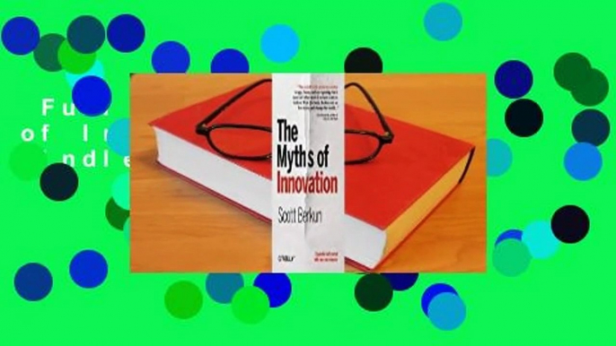 Full E-book  The Myths of Innovation  For Kindle