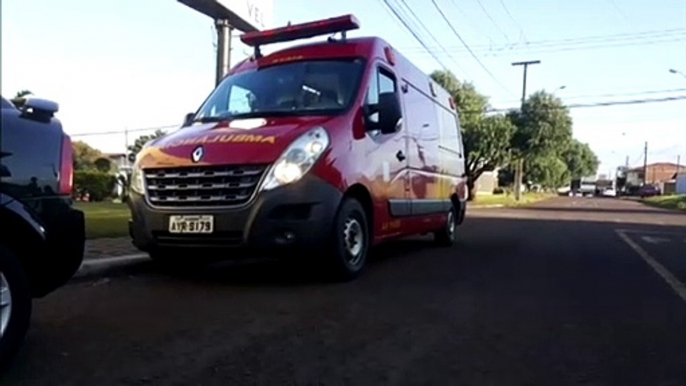 Bombeiros são acionados para atender queda de bicicleta no Bairro Pacaembu