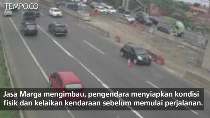 Mudik Natal, 93 Ribu Kendaraan Lintasi Tol Cikampek