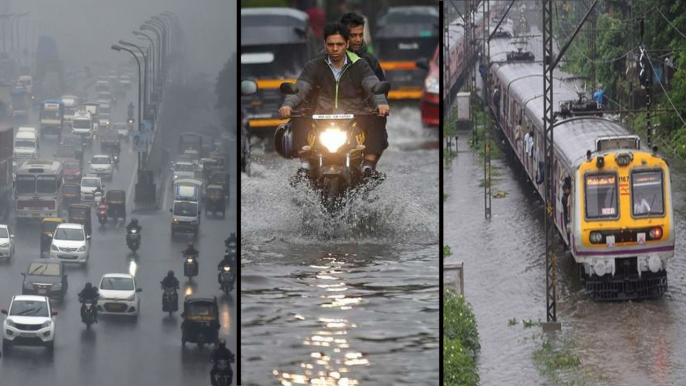 మరోసారి భారీ వర్షసూచన హెచ్చరిక జారీచేసిన IMD || More Rain In Mumbai In Next 48 Hours,Warns IMD