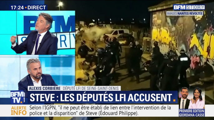 Rapport de l'IGPN sur la mort de Steve: "Il y a plus de points d'interrogation que des réponses", Alexis Corbière