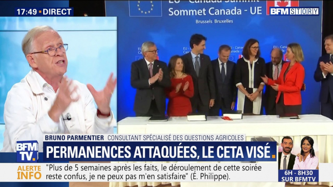 Permanences attaquées: le Ceta visé (1/2)