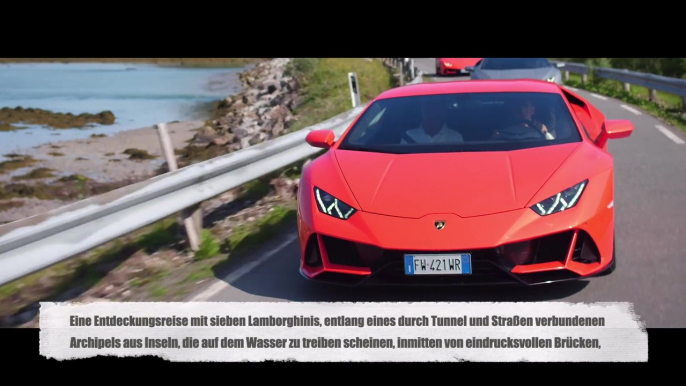 Lamborghini Avventura 2019 - eine Entdeckungsreise mit dem Huracán EVO zu den norwegischen Lofoten und dem Polarkreis