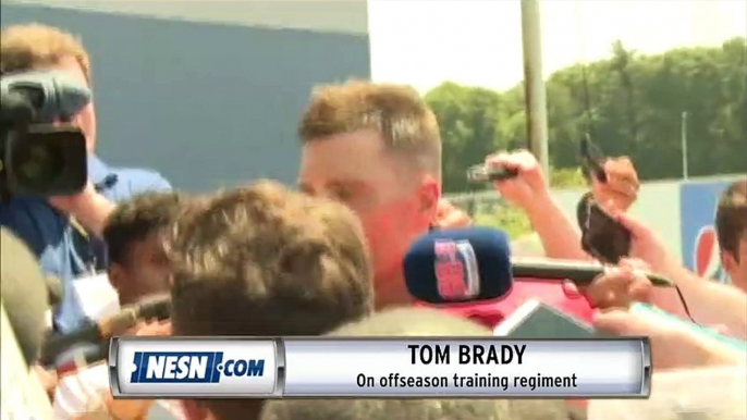 Tom Brady Bulked Up Over The Offseason To 'Absorb The Hits'