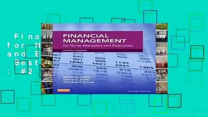 Financial Management for Nurse Managers and Executives, 4e  Best Sellers Rank : #2