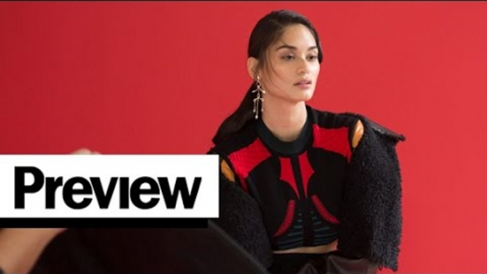 Pia Wurtzbach Shows Off Her Modeling Skills at Her First Preview Cover Shoot