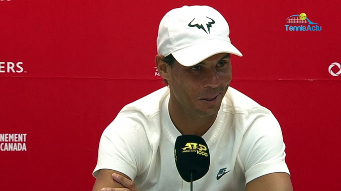 ATP - Montréal 2019 - Rafael Nadal nostalgic and accuses social media : "I preferred 15 years ago"