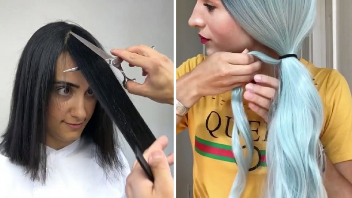 VIRAL HAIR AND HAIRSTYLE HACKS ON INSTAGRAM   AMAZING HAIRSTYLES TUTORIALS  PART 2