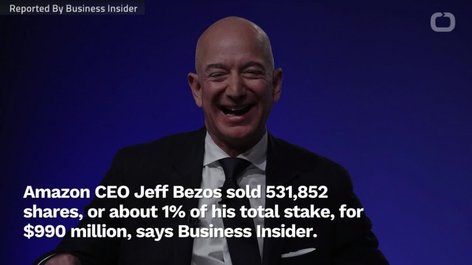 Jeff Bezos Sold Over 500,000 Amazon Shares Last Week And Almost Made $1B