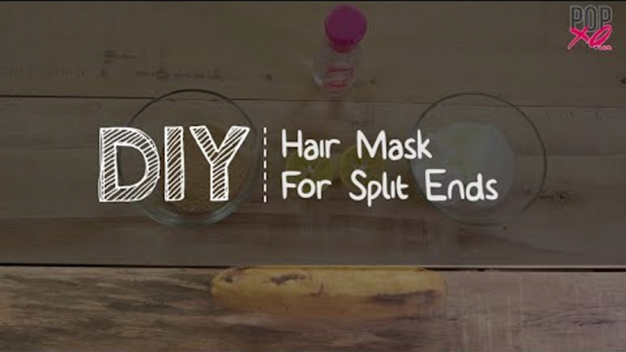 Super Easy DIY Hair Mask For Split Ends | Home Remedies for Hair - POPxo