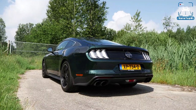 FORD MUSTANG BULLITT 5.0 V8 - LOUD! Exhaust SOUND Revs & ONBOARD by AutoTopNL