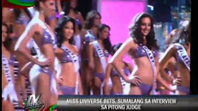 Judges grill Miss Universe bets