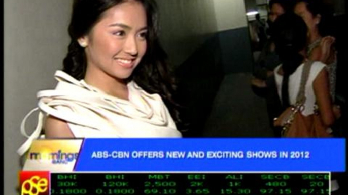 ABS-CBN offers new shows in 2012
