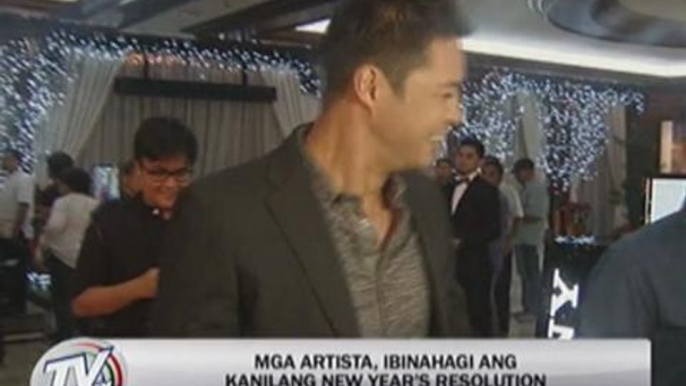 Kapamilya stars share New Year’s resolutions