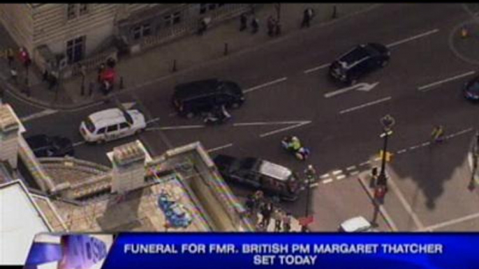 Funeral for Former British PM Margaret Thatcher set today