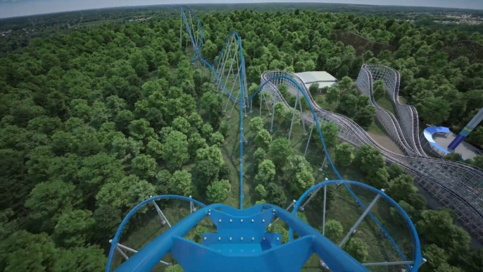 Vidéo onride pour Orion à Kings Island