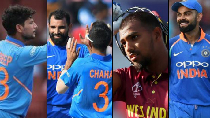 India vs West Indies, 2nd ODI: Team India Defeat West Indies By 59 Tuns Via DLS Method!!