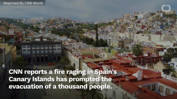 A Thousand Residents Were Evacuated From This Idyllic Spanish Island