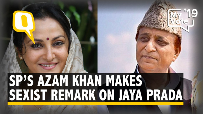 Azam Khan Makes Sexist Remarks on Jaya Prada, FIR Filed Against Him