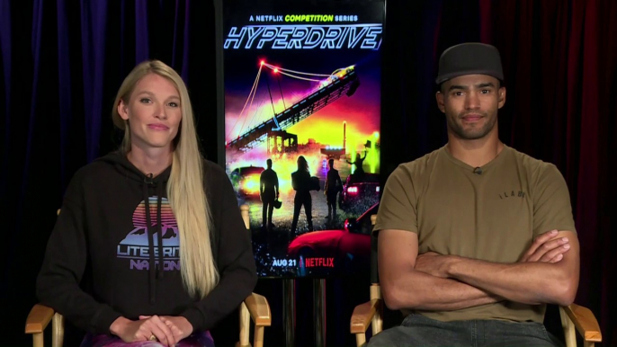 IR Interview: Brittany Williams & Aaron Parker For "Hyperdrive" [Netflix]