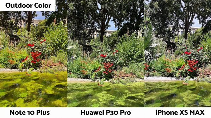 Samsung Galaxy Note 10 Plus vs Huawei P30 Pro vs Apple iPhone XS Max _ Camera Comparison