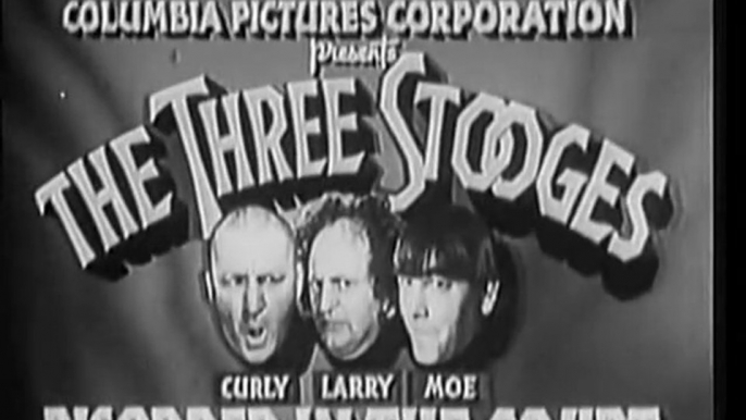 Classic TV - The Three Stooges - "Disorder in the Court"  (1936)