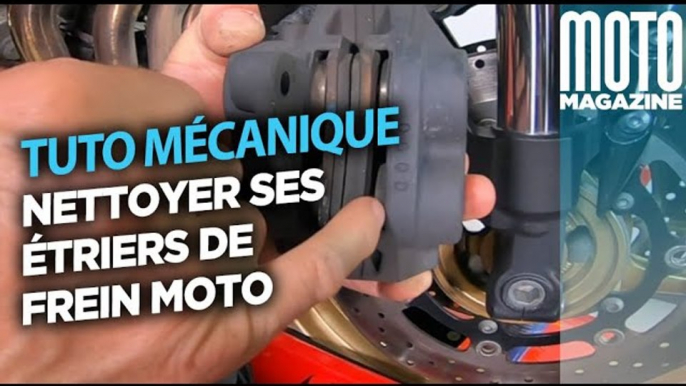 Nettoyer ses étriers de frein moto - tuto Moto Magazine