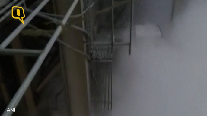 Mobile Phone Footage of the Boiler Blast in NTPC, Unchahar